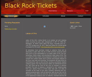 Index | Black Rock Tickets. Description: Black Rock Tickets, a free and open source event ticketing solution