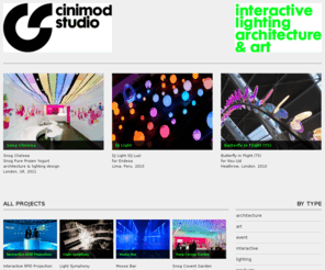 cinimodstudio.com: Cinimod Studio Ltd
Interactive Lighting Architecture & Art