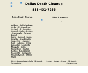 dallas-death-cleanup.com: Dallas Death Cleanup
Dallas Death Cleanup