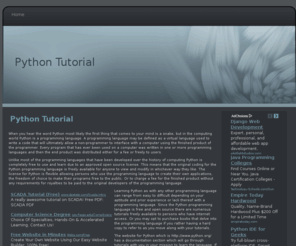 pythontutorial.net: Python Tutorial
All about Python Programming
