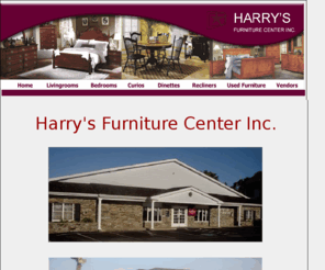 hfci.us: Harry's Furniture Center Inc, Leola, PA --New & Used Furniture , Livingrooms, Bedrooms, Recliners, Dinettes, by vendors such as Best Home furnishings, Craftmaster, Franklin, Vineyard, Vaughan-Bassett, Ligo, beechbrook, Eagle, Sealy -- 8 miles east of Lancaster off Route 23
Harry's Furniture Center Inc. Quality furniture at unbeatable prices. We offer a wide range of products, such as livingrooms, curios, dinettes, used furniture, bedrooms, and more! We are located in Leola, PA.  8 miles east of lancasrter off route 23 .  We also have a used furniture store, Older furniture from vendors such as, Pennsylvania house, Moosehead,  Broyhill,  Ethan Allen, inventory varies so stop in.  
