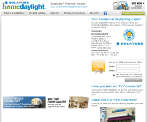 homedaylight.net: Solatube HomeDaylight | Solatube Premier Dealer
Brighter Concepts Orange County Certified Solatube Sales and Installation, Premier Dealer for Solatube Daylighting System, the most superior home natural lighting solution and the smart alternative to skylights and the original solar tube tubular daylighting system. The smart alternative to skylights.