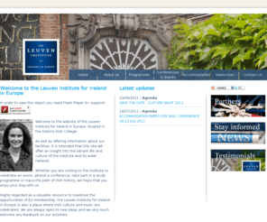 louvaininstitute.com: The Leuven Institute for Ireland in Europe
The Leuven Institute for Ireland in Europe