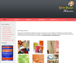 vijaypaints.com:  vijay Paints 
Joomla! - the dynamic portal engine and content management system