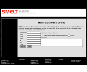 cp040.com: SMELT Europe BV - CP040.com
