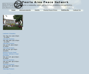 peoriapeace.com: Peoria Area Peace Network
Peoria Area Peace Network