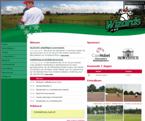 wizardsofboz.nl: Honkbal- en softbalvereniging Wizards of Boz uit Bergen op Zoom
