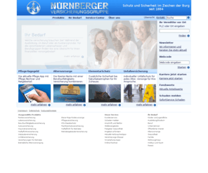 xn--nrnberger-frderrente-ebc5j.org: < NÜRNBERGER Versicherungsgruppe > - NÜRNBERGER
Das Leistungspaket der NÜRNBERGER Versicherung: Lebensversicherung, Haftpflichtversicherung, Autoversicherung, Baufinanzierung, Beamtendarlehen, Unfallversicherung, Fondsversicherung, Riesterrente ...