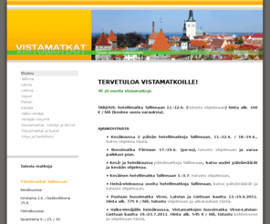 vistamatkat.com: Matkatoimisto Vistamatkat - Etusivu
