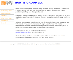 corrales-avionics.com: Burtis Group Home Page
Burtis Group helps you develop avionics systems and products