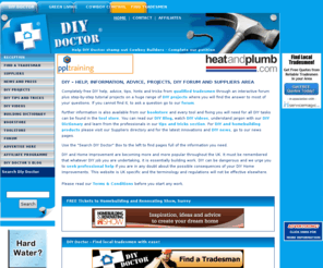 diydoctor.org.uk: DIY | Home Improvement Advice | DIY Help, Tips, Information & Advice | Renovation Help | DIY Doctor
DIY DOCTOR provides free home improvement advice, renovation help as well as DIY advice, tips and information to all and everyone.