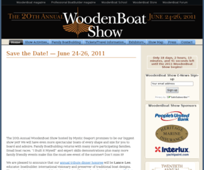 thewoodenboatshow.com: The WoodenBoat Show
The most dynamic wooden boat show in the country, with the premier American maritime museum Mystic Seaport