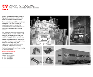atlantic-tool.com: Atlantic Tool Inc -  Dies, tools, fixtures, and special machines
