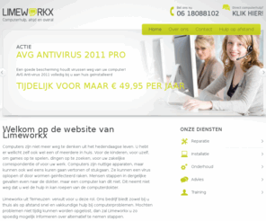 limeworkx.com: Limeworkx Computerhulp, altijd en overal!
Limeworkx Computerhulp, altijd en overal!