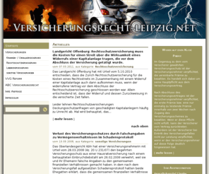 versicherungsrecht-leipzig.net: Rechtsschutzversicherung, sonstige Versicherungen - versicherungsrecht-leipzig.net
Informationen und Urteile rund ums Versicherungsrecht. Von 