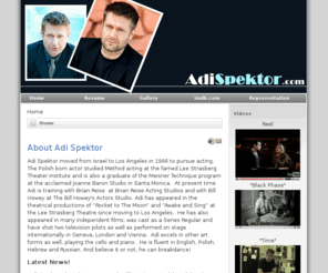 adispector.com: adispektor.com - Home
Adi Spektor - The official website