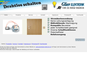 funkschalter.com: Funkschaltsystem zum übertragen vom Schaltkontakten
Funkschaltsystem zum übertragen vom Schaltkontakten