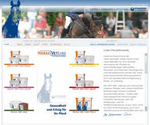 horse-vet-line.com: Horse Vet Line - Gesundheit und Erfolg für Ihr Pferd
Horse-Vet-Line.com Onlineshop - Von Tierärzten entwickelte Fütterungskonzepte für die gesunde Ernährung von Sport-, Zucht- und Freizeitpferden.