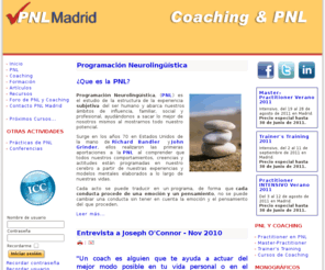 ienlp.com: Formación Avanzada en Coaching & PNL
PNL Madrid, Coaching y PNL en Madrid, programación neurolingüística, inteligencia emocional