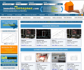 immoblestarragona.com: Pisos cases Tarragona, immobiliàries pisos Tarragona
Pisos Tarragona, ofertes immobiliàries pisos Tarragona, anuncis immobiliaris Tarragona, habitatge, pisos, cases, apartaments, pàrkings de compra i lloguer, Immobles Tarragona