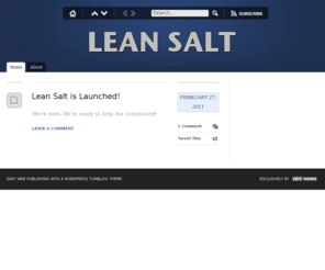 leansalt.com: Lean Salt | Supporting the Community
Supporting the Community