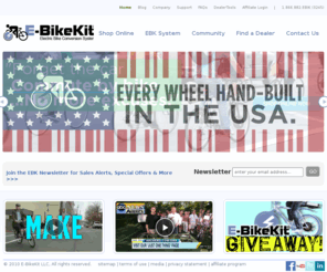 e-bikevideos.com: E-BikeKit™ - Electric Bike Conversion Kit System
The E-BikeKit™ Electric Bike Conversion Kit System empowers you to easily convert your own conventional bike into a battery-powered electric bicycle with our high quality electric bike kit.