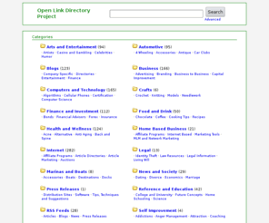 openadp.com: Open Link Directory Project
Provides free listing of above average resources and a simple to use search engine.  Please feel free to suggest a link below.