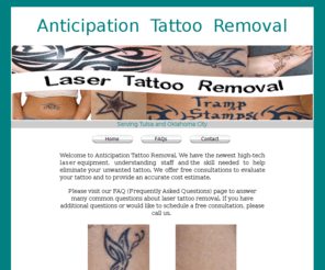 tattooremovalokc.com: Anticipation Tattoo Removal
Tattoo Removal