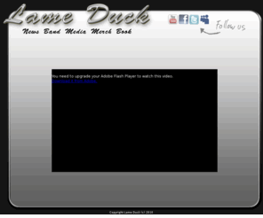 thelameduck.net: Lame Duck
The official website of Lame Duck. News, info, pics, Mp3, show dates & much more.