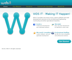 wdsit.com: Home
Kentico, MetraNet and Microsoft Consulting