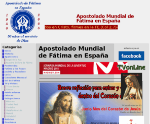 apostoladodefatima.com: Apostolado Mundial de Fátima en España
