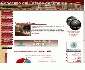 congresosinaloa.gob.mx: H. Congreso del Estado de Sinaloa
