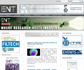 entmagazine.com: ENT magazine
ENT MAGAZINE - Where Research meets Industry