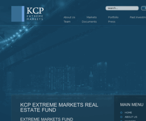 extrememarketsfund.com: KCP Extreme Markets Real Estate Fund
KCP Capital: Extreme Markets Real Estate Fund I (Colombia, Bosnia, Iraq, Cuba)