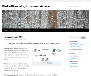 global-roaming-internet-access.net: Global Roaming Internet Access - International Roaming Services
Global Roaming Internet Access - Get wireless internet access and mobile internet access with MobilityPass. Affordable international roaming services.