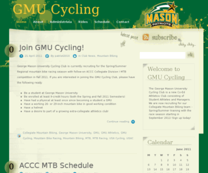 gmucycling.com: GMU Cycling » Just another WordPress site
Just another WordPress site