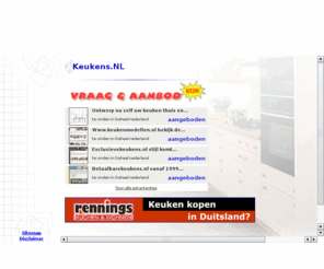 keukens.nl: Keukens - De nederlandse Keuken site
Alle keukenzaken van heel Nederland. Site voor iedereen die een keuken wil gaan kopen,verkopen en/of verbouwen.