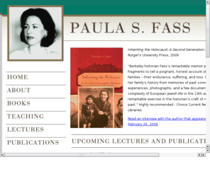 paulafass.com: Paula S. Fass
