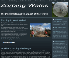 zorbingwales.com: Zorbing Wales - Downhill Revolution Big Ball of West Wales
Zorbing in Pembrokeshire, Wales. The Downhill Revolution Big Ball of West Wales is one of Pembrokeshire's most unique experiences!