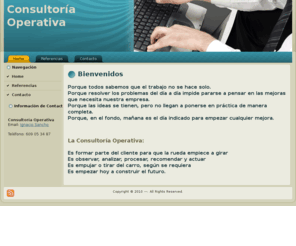 consultoriaoperativa.es: .. Consultoría Operativa ..
Procesos de PMC, Consultoría Operativa e interin