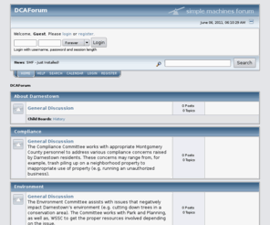 darnestown.org: DCAForum - Index
DCAForum - Index
