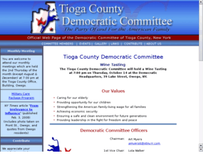 tiogacountydemocrats.com: Tioga County Democrats
Tioga County Democrats - New York