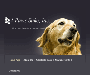 4pawssake.org: 4 Paws Sake, Inc.
