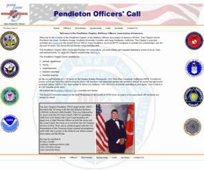 pendletonofficerscall.org: Pendleton Chapter, Military Officers Association of America
This provides information on our chapter and its activities.