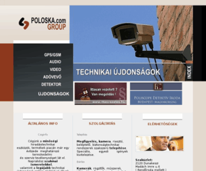 poloska.com: Poloska.com Megfigyelés-Rejtett kamera-Lehallgató készülék
[Detektor-Lehallgató-Nyomkövető poloska ]
Rejtett kamera poloska lehallgató