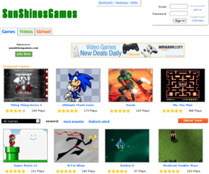 sunshinesgames.com: Play Game Free - sunshinesgames.com
sunshinesgames.com your free arcade games