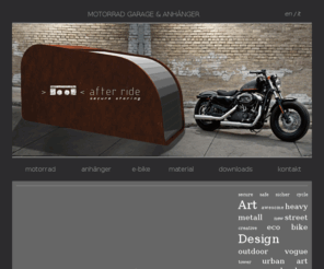 Urban-artrock.com: motorrad garage