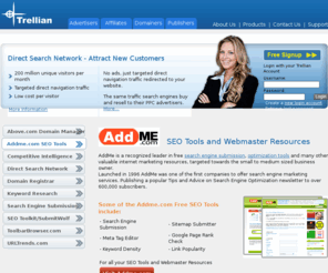 msw.com.au: Trellian Software - SEO & Website Marketing Software Solutions
Trellian Software - A leader in the development of Internet ecommerce solutions, website marketing and search engine promotion tools. The flagship products, SubmitWolf PRO and SEO Toolkit are professional URL submission, ranking and optimization programs that can dramatically increase the traffic to your website.