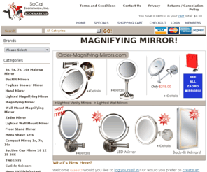 order-magnifying-mirrors.com: Magnifying Mirror, Lighted, Vanity, Wall Mount, 5x, 10x, Zadro Mirror  - Order Magnifying Mirrors Online!
Magnifying Mirror ★, Magnification, Lighted, Wall Mount, Vanity, 5x, 10x, Zadro, Fogless Shower Mirror, Rucci, Kimball Young 