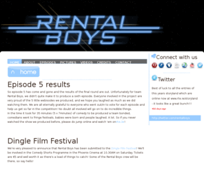 rental-boys.com: rental-boys.com : official website for rte storyland entrant Rental Boys
An online comedy drama produced for RTE by mixed bag media, written by Gemma Creagh about two rival video rental stores in Dublin, Ireland.